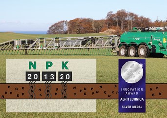 Sølvmedalje AGRITECHNICA 2019 til SAMSON-nyheden NPK sensor